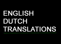 English Dutch translations